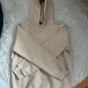 Comfrt Women's Tan Hoodie